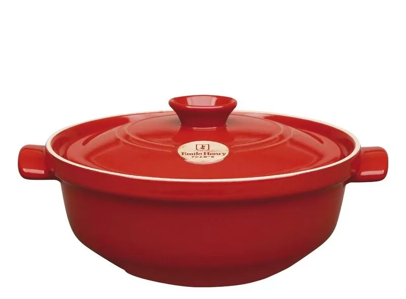 Казан 3,6 л 28,5 см Limited Edition Emile Henry керамический цвет гранат