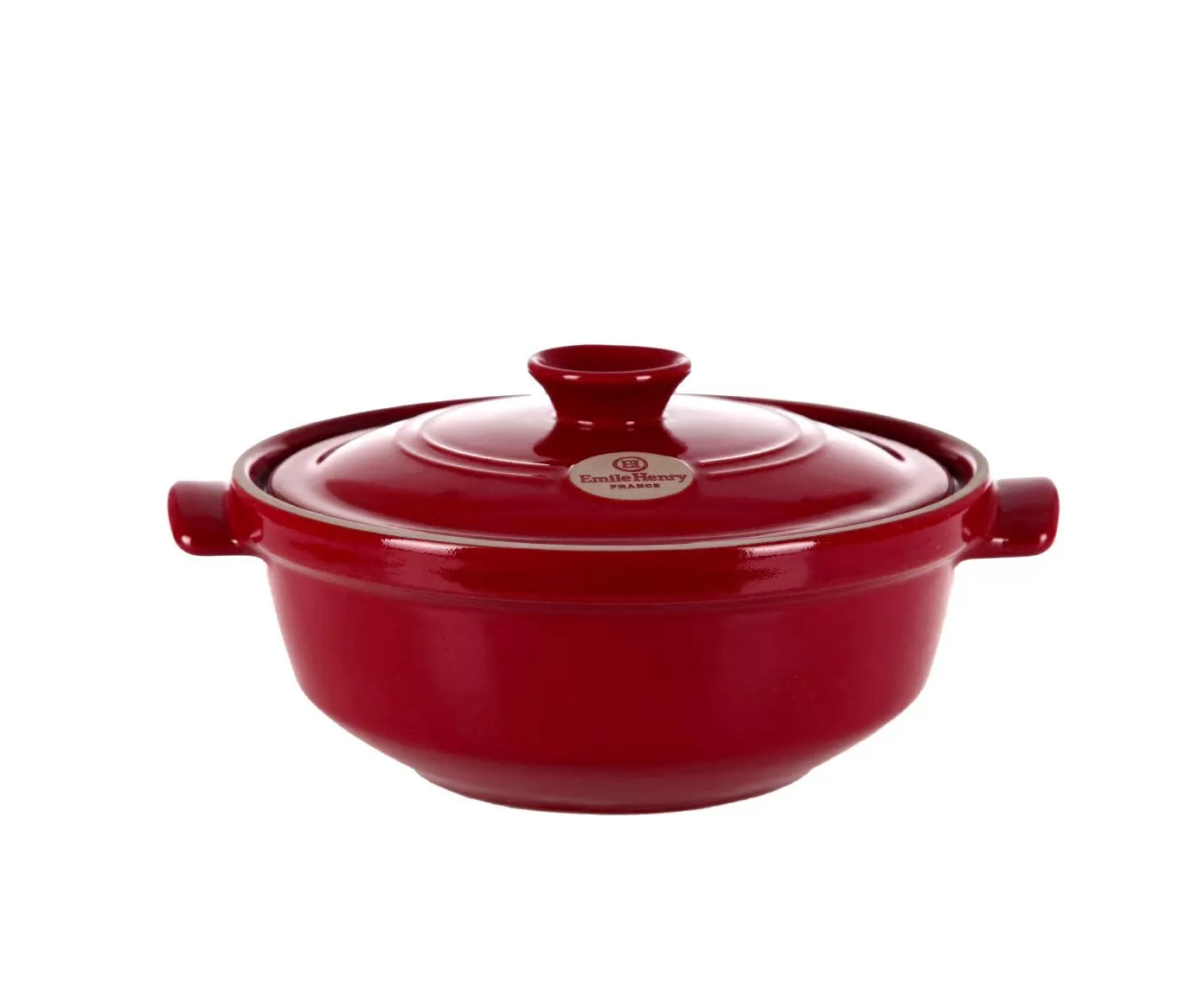 Казан 2,4 л 25 см Limited Edition Emile Henry керамический цвет гранат