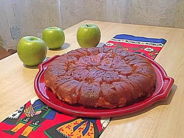 Тарт Татен с яблоками